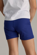 Kids Biker Ribbed Blue Depth | Hey Honey & Active Wear