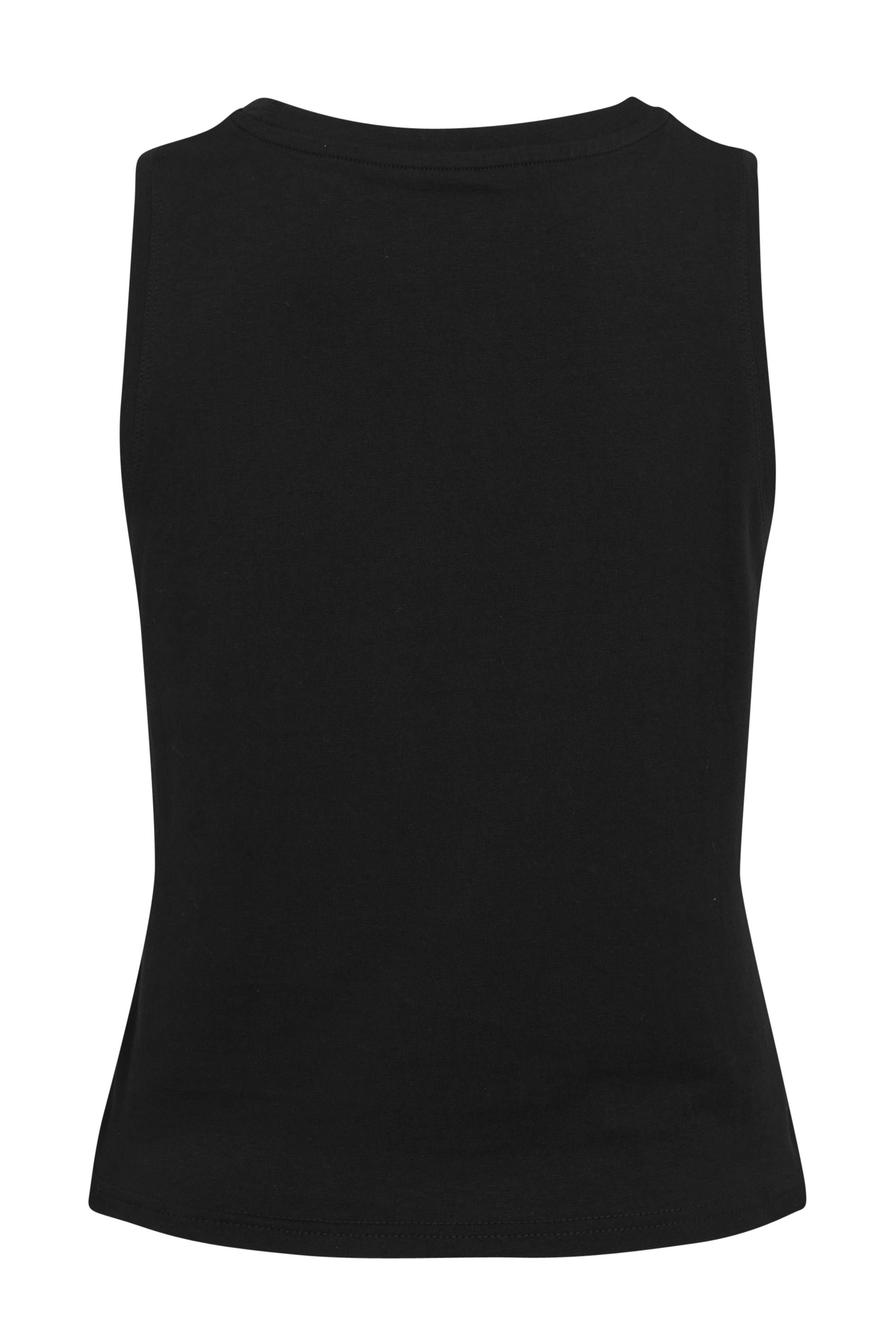 Cropped Top black - Hey Honey Yoga