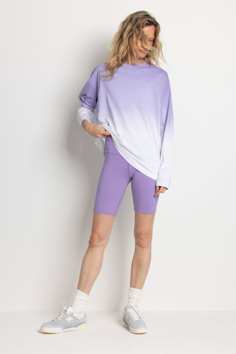 Long Sleeve Tie Dye Verbana | Hey Honey Yoga & Active Wear
